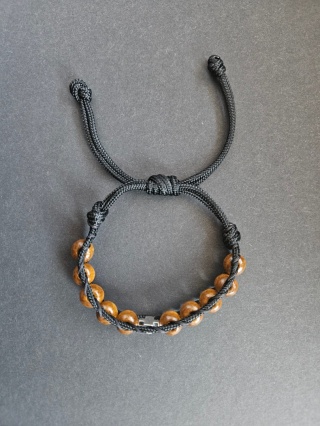 Bransoletka jasny brąz