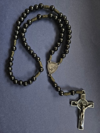 Różaniec na szyję św.Ojciec Pio