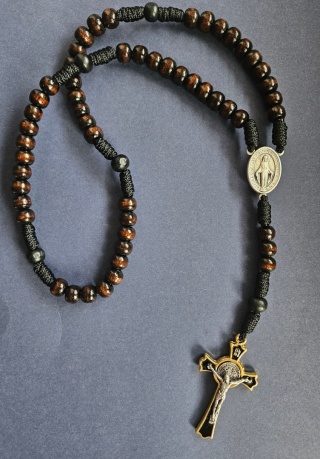 Ròżaniec drewniany tardycyjny
