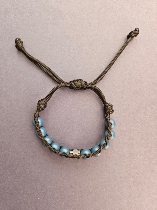 Bransoletka dziesiątka Różańca drewniana